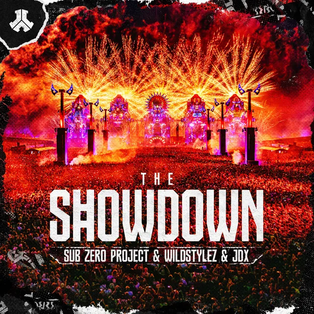 The Showdown by Sub Zero Project, Wildstylez, JDX - Hardstyle cover art