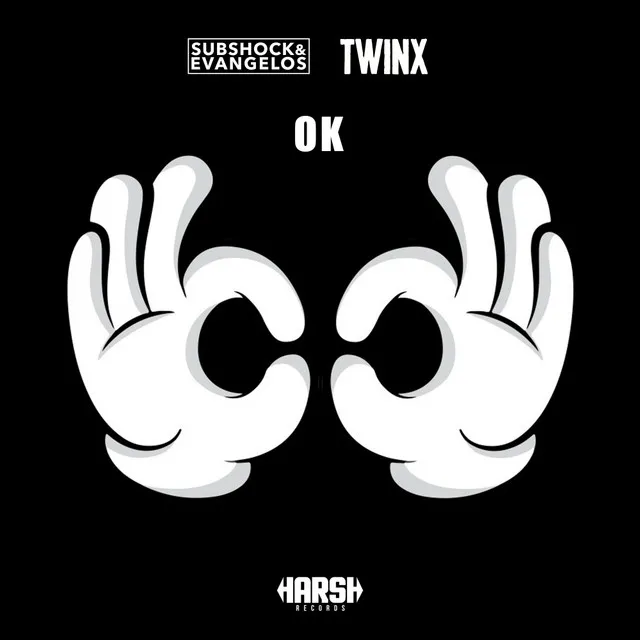 Ok by Subshock & Evangelos, TWINX - Hardstyle cover art
