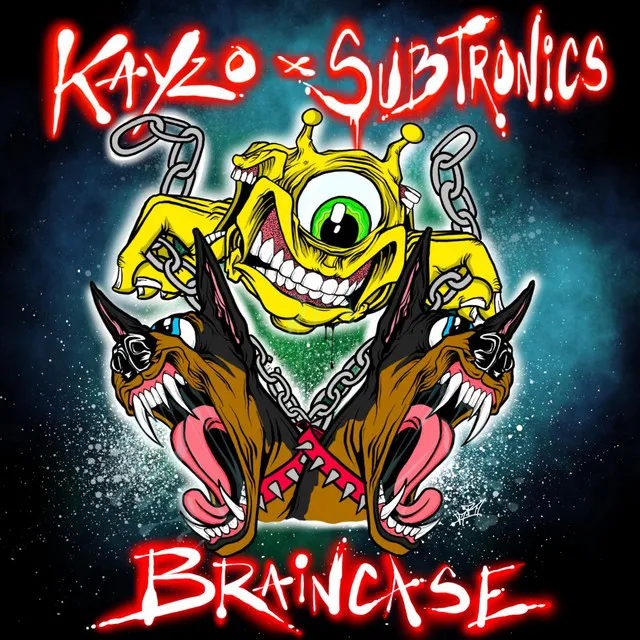 Braincase by Subtronics, Kayzo - Hardstyle cover art