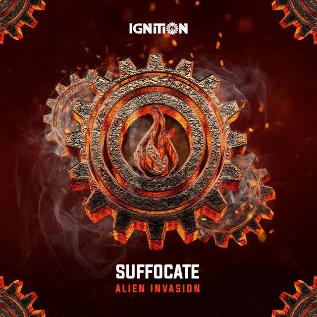 Alien Invasion by Suffocate - Hardstyle cover art