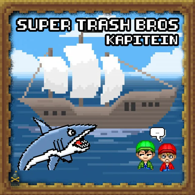 Kapitein by Super Trash Bros - Frenchcore cover art