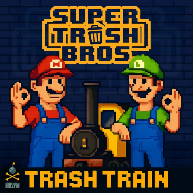 Trash Train by Super Trash Bros - Frenchcore cover art