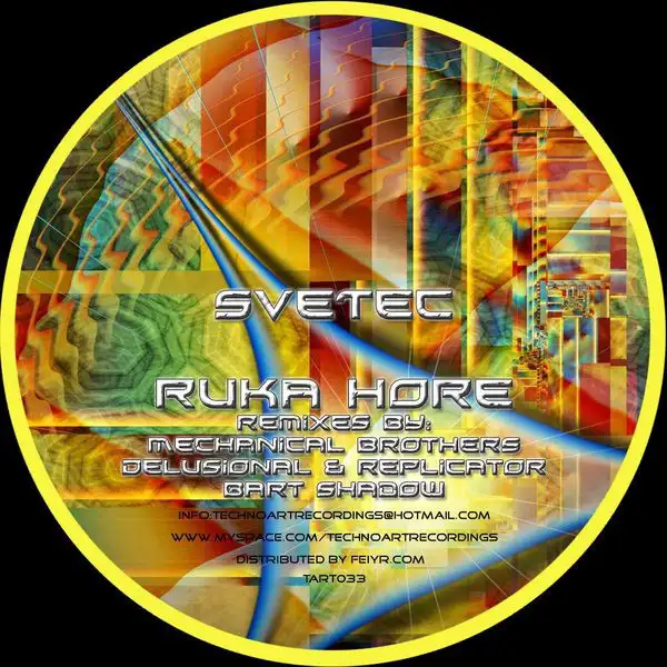 Ruka Hore by Svetec - Hard Techno cover art