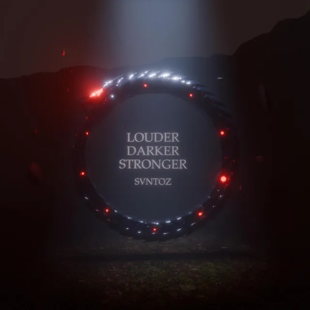 Louder Darker Stronger by SVNTOZ - Hardstyle cover art