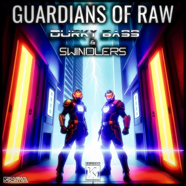 Guardians of Raw by Swindlers, Durky Bass - Hardstyle cover art