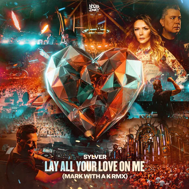 Lay All Your Love On Me - Mark With a K Remix by Sylver, Mark With a K - Hardstyle cover art