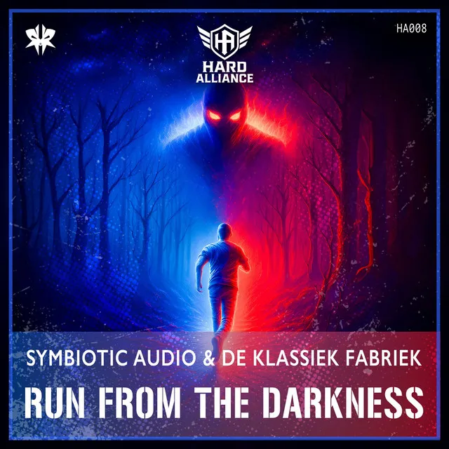 Run from the darkness by Symbiotic Audio, De Klassiek Fabriek - Hardstyle cover art