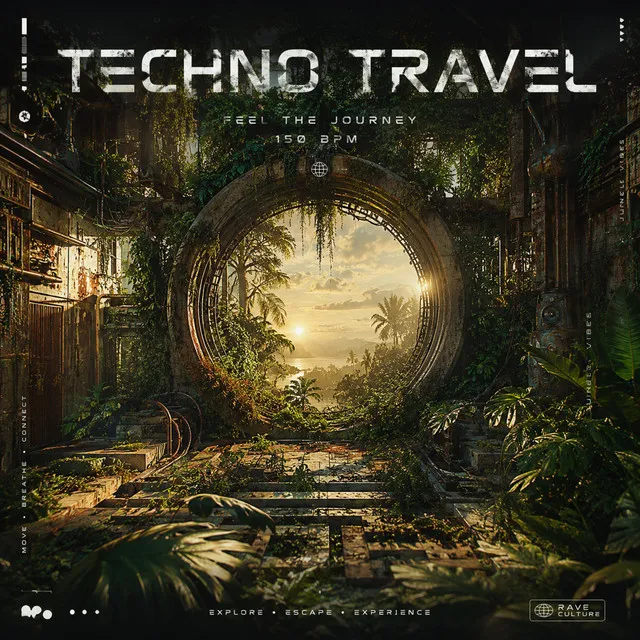Techno Travel by Synturb - Hard Techno cover art