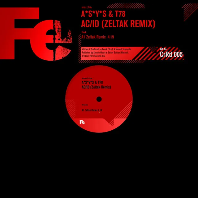 AC/ID - Zeltak Remix by T78, A*S*Y*S, Zeltak - Hard Techno cover art