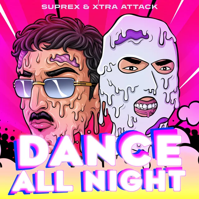 DANCE ALL NIGHT by Tapijtenvlieger, Xtra Attack, $uprex - Hardstyle cover art