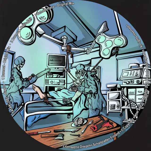 Burnout - Radio Edit by TATAKI (DE) - Hard Techno cover art