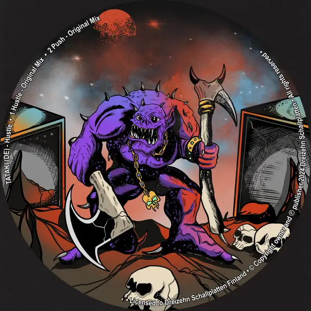 Hustle by TATAKI (DE) - Hard Techno cover art