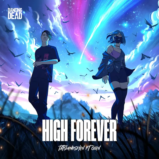 High Forever by Tatsunoshin, Giin - Happy Hardcore cover art