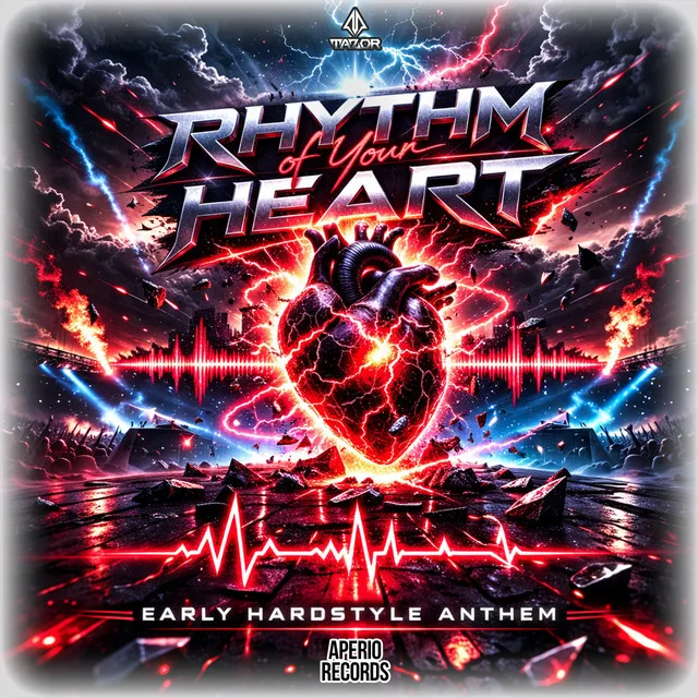 Rhythm of your Heart - Radio Edit by Tazor - Hardstyle cover art