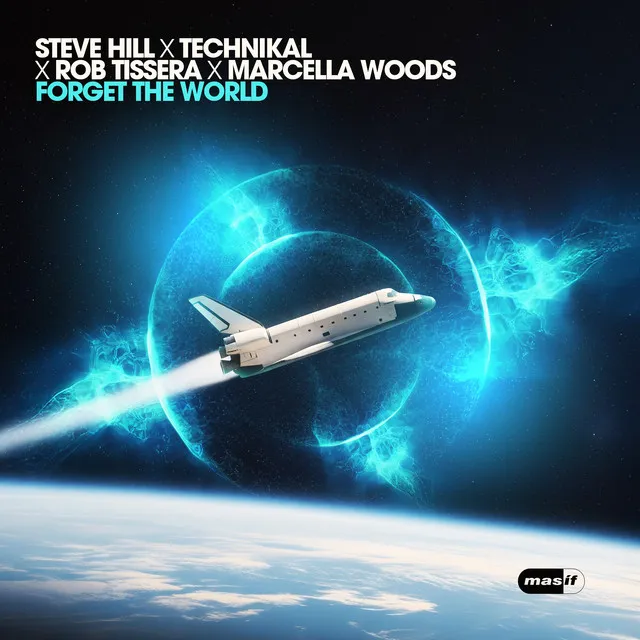 Forget the World - Radio Edit by Technikal, Rob Tissera, Steve Hill, Marcella Woods - Hardstyle cover art