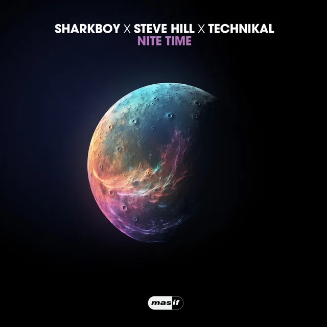 Nite Time - Radio Edit by Technikal, Steve Hill, Shark Boy - Hardstyle cover art