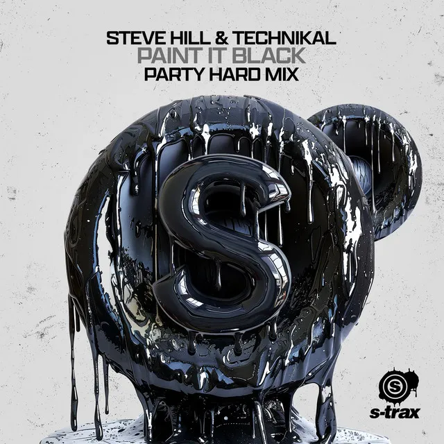 Paint It Black - Party Hard Radio Edit by Technikal, Steve Hill - Hardstyle cover art