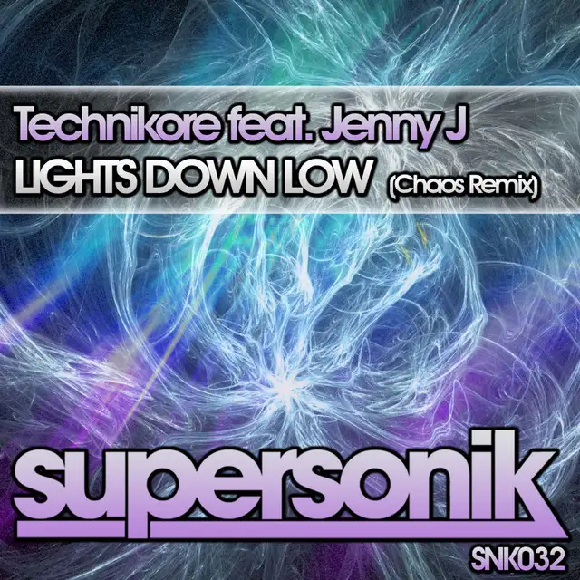 Lights Down Low - Chaos Remix by Technikore, Jenny J - Happy Hardcore cover art