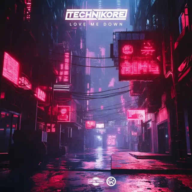 Love Me Down by Technikore - Happy Hardcore cover art