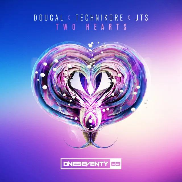 Two Hearts by Technikore, Dougal, JTS - Happy Hardcore cover art