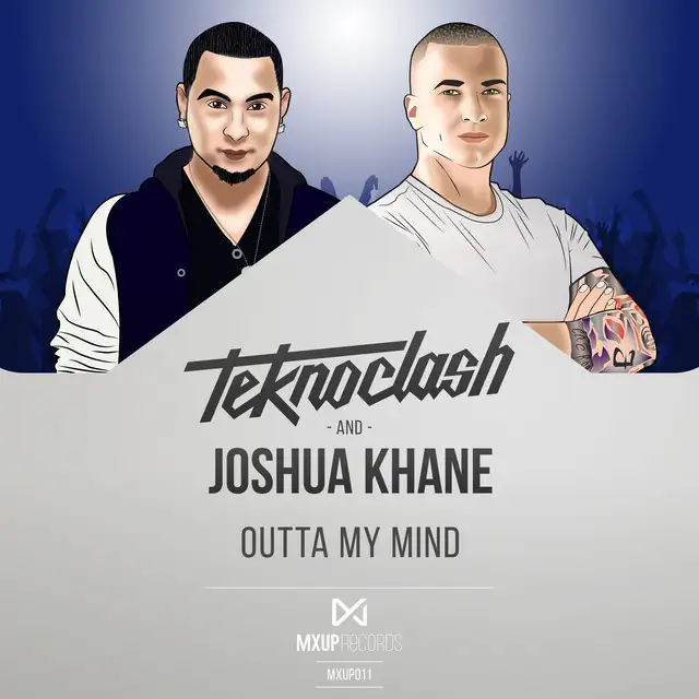 Outta My Mind - Radio Edit by Teknoclash, Joshua Khane - Hardstyle cover art