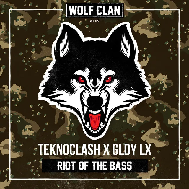 Riot Of The Bass by Teknoclash, GLDY LX - Hardstyle cover art