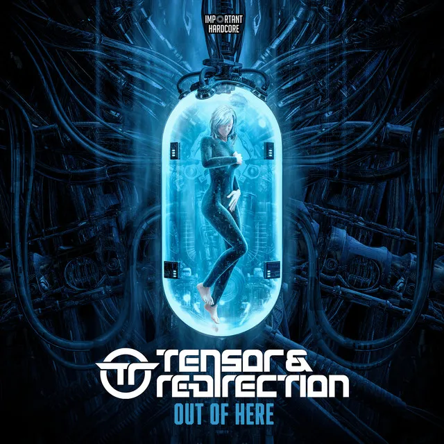 Out of here - Radio Edit by Tensor & Re-Direction - Hardcore cover art