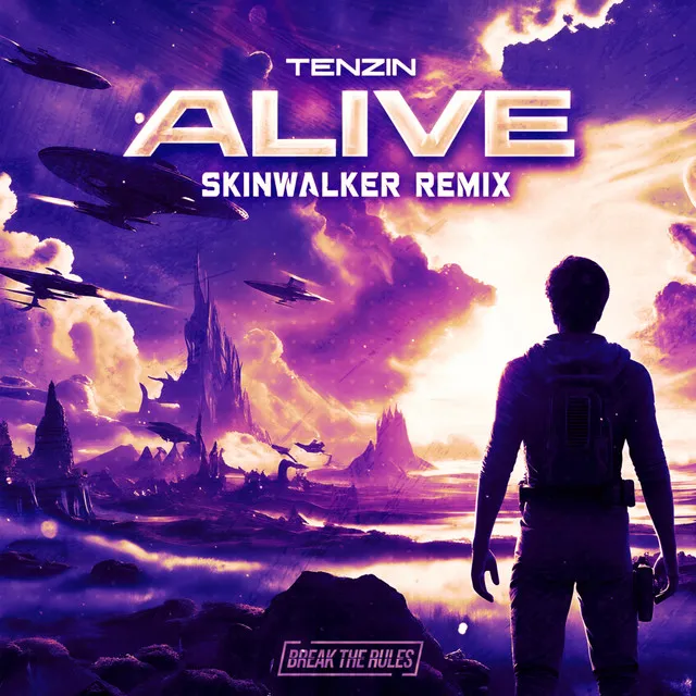 Alive - Skinwalker Remix by Tenzin, Skinwalker - Hardstyle cover art