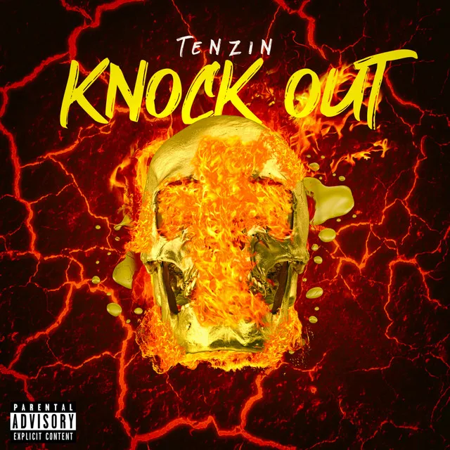 KNOCK-OUT by Tenzin - Hardstyle cover art
