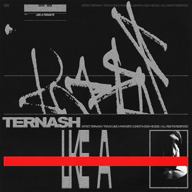 LIKE A PARASITE by Ternash - Hard Techno cover art