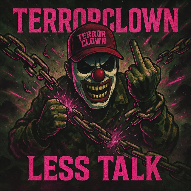Less Talk by TerrorClown - Speedcore cover art