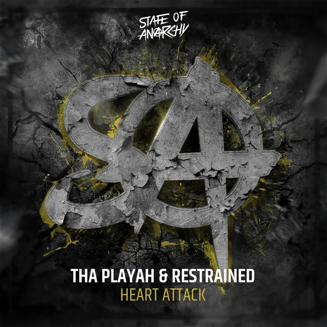 Heart Attack by Tha Playah, Restrained - Hardstyle cover art