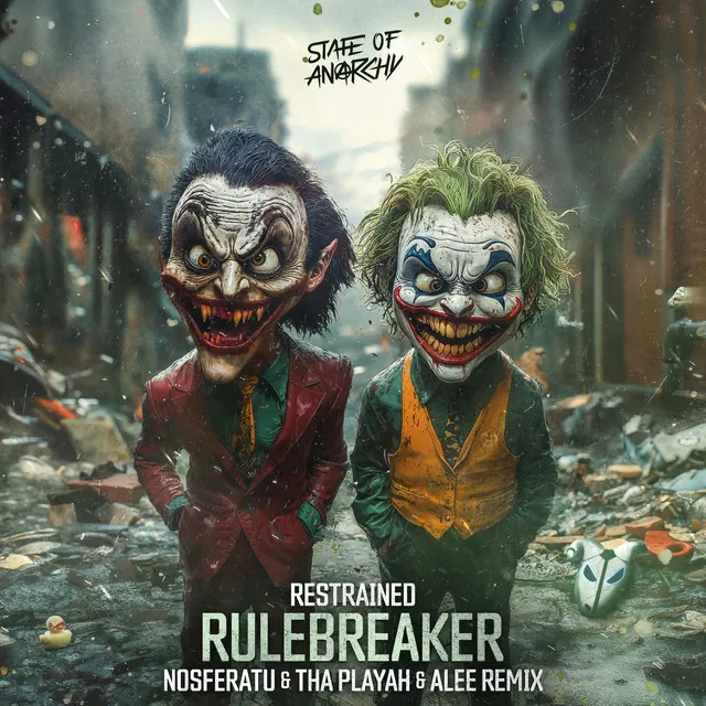 Rulebreaker - Nosferatu & Tha Playah & Alee Remix by Tha Playah, Nosferatu, Restrained, Alee - Hardcore cover art