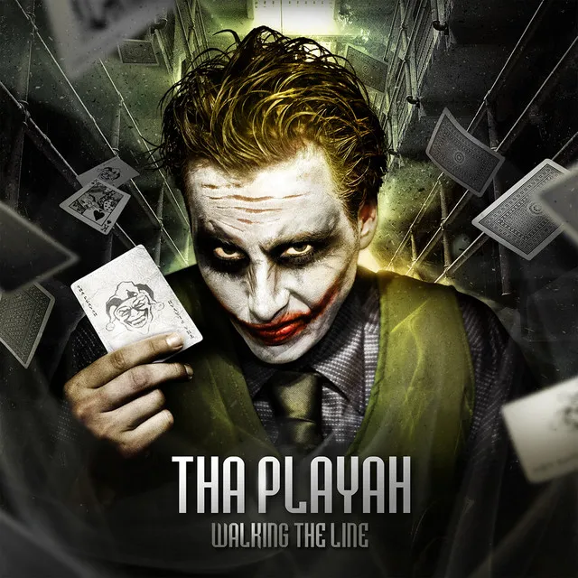 Walking The Line by Tha Playah - Hardcore cover art