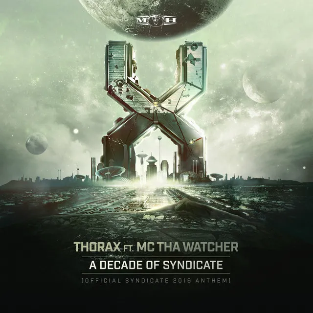 A Decade Of Syndicate (Official Syndicate 2016 anthem) - Radio edit by Tha Watcher, Thorax - Hardcore cover art