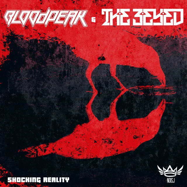 Shocking Reality by The 3Eyed, Bloodpeak - Hardstyle cover art
