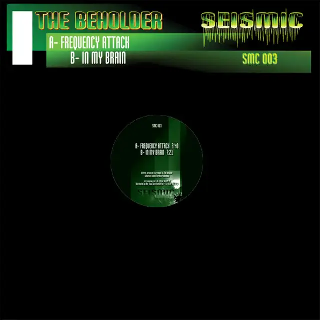 Frequency Attack by The Beholder - Hardstyle cover art