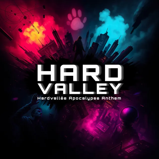 Hard Valley by The Blood Of Rage, Evilgate, Mc A-T-Peek - Hardcore cover art