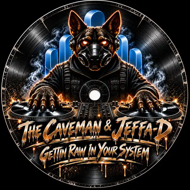 Gettin Raw In Your System by the Caveman, Jeffa-D - Frenchcore cover art