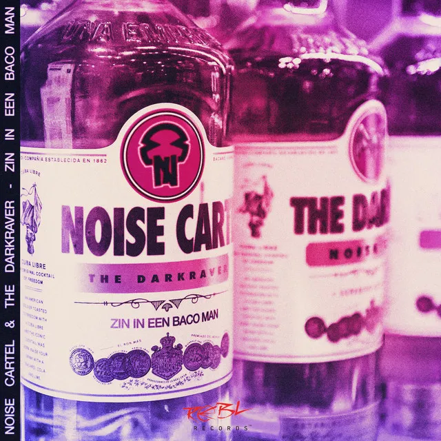 Zin In Een Baco Man by The Darkraver, Noise Cartel - Hardcore cover art