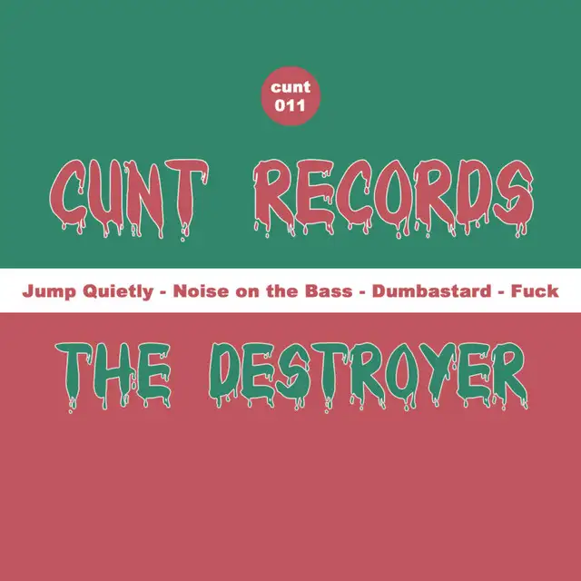 Noise on the Bass by The Destroyer - Hardcore cover art