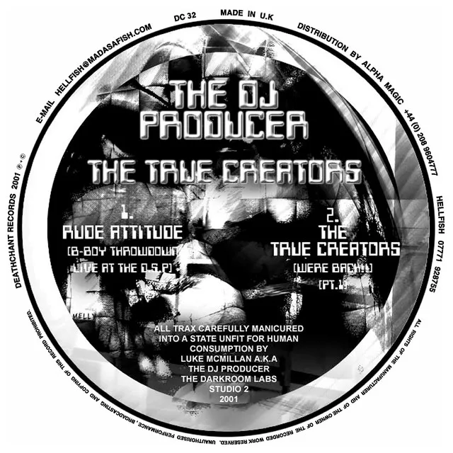 Rude Attitude (B-Boy Throwdown Live At The D.S.P) by The DJ Producer - Doomcore cover art