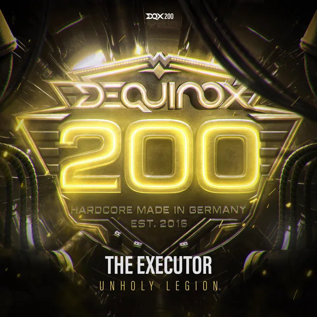 Unholy Legion by The Executor - Hardcore cover art