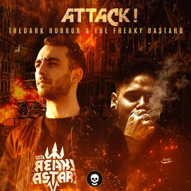 ATTACK by The Freaky Bastard, The Dark Horror - Uptempo cover art