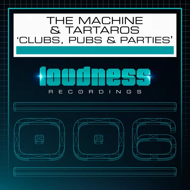 Clubs, Pubs & Parties by The Machine, Tartaros - Hardstyle cover art
