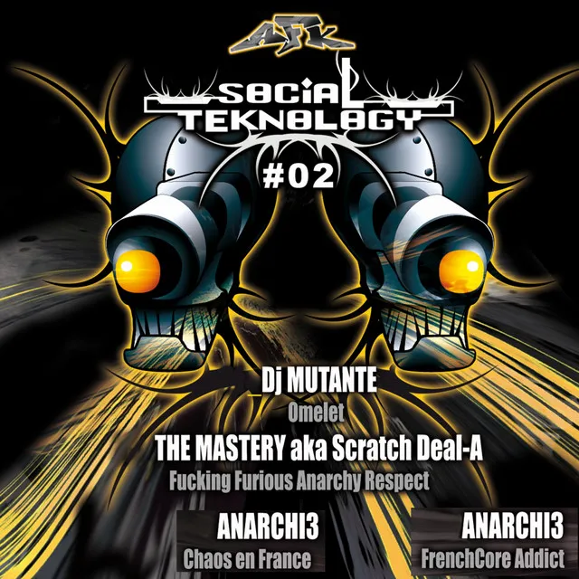 Fucking Furious Anarchy Respect - Original Mix by The Mastery - Frenchcore cover art