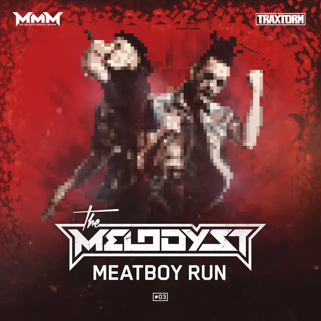 Meatboy run - Edit by The Melodyst - Hardcore cover art