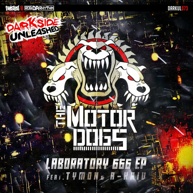 Kick Experiment 666 by The Motordogs - Frenchcore cover art