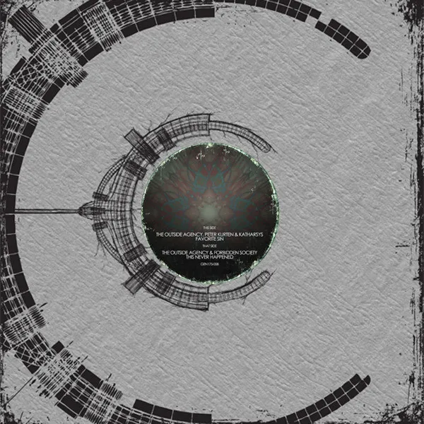 Favorite Sin by The Outside Agency, Katharsys, Peter Kurten - Hardcore cover art