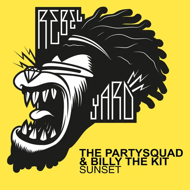 Sunset - Extended Mix by The Partysquad, Billy The Kit - Hardstyle cover art